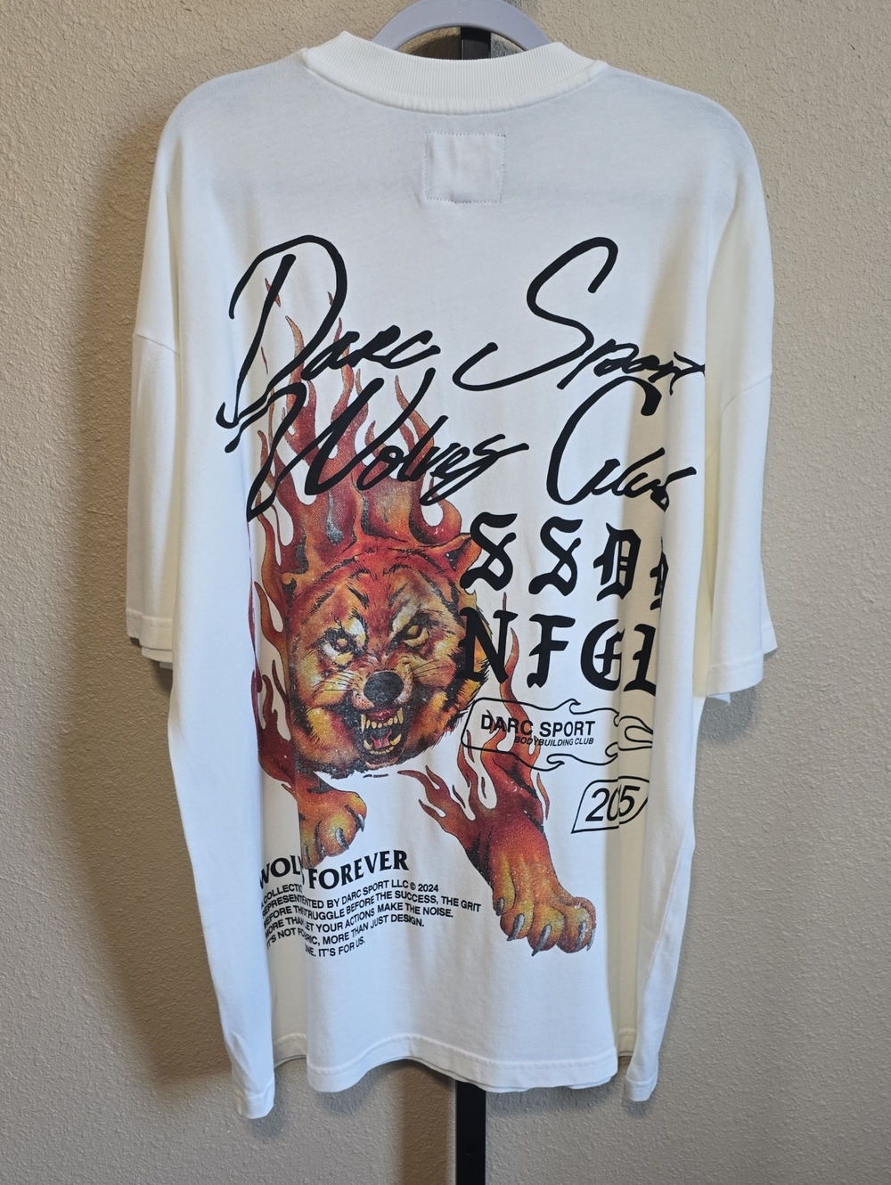 NWT Men's Darc Sport The Fire Within Premium Vintage Tee. Large - Picture 2 of 9